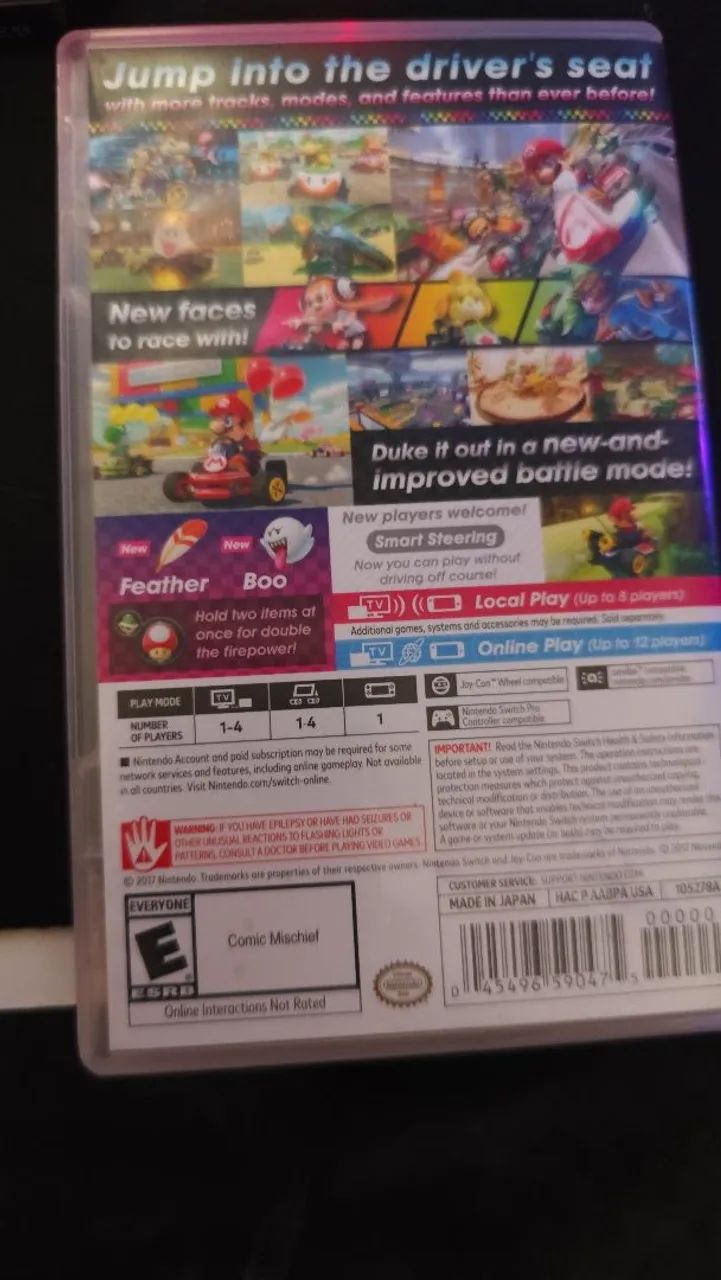 Mario kart deluxe 8 Nintendo Switch - Foto 3