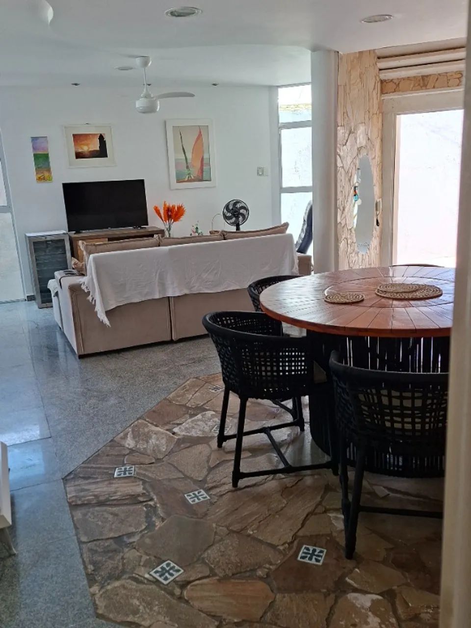 Casa temporada na Barra de São Miguel, mobiliada, 5 quartos, com piscinas. 90m da praia - Foto 12