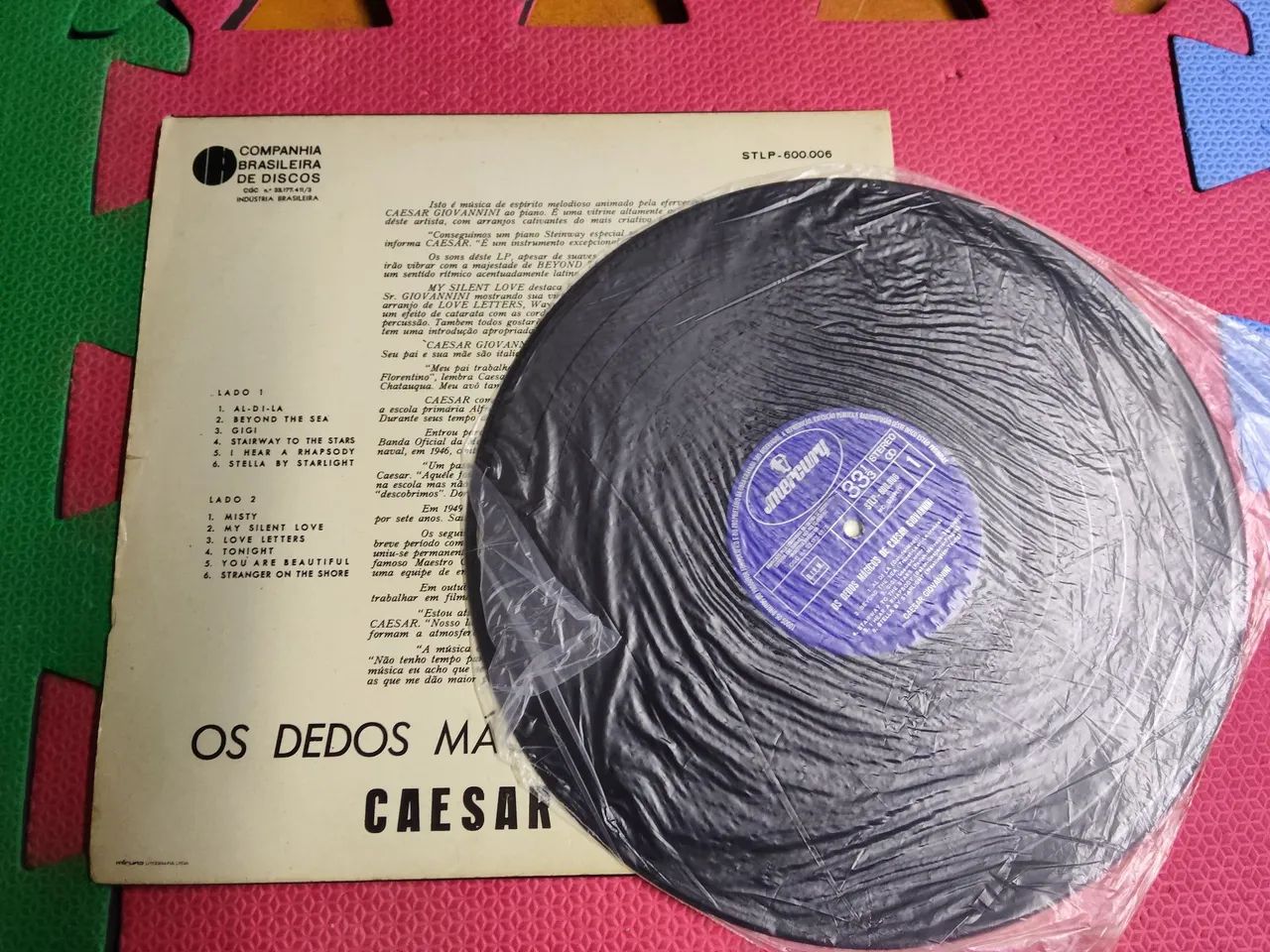 LP os dedos mágicos de Caesar giovannini - Foto 4