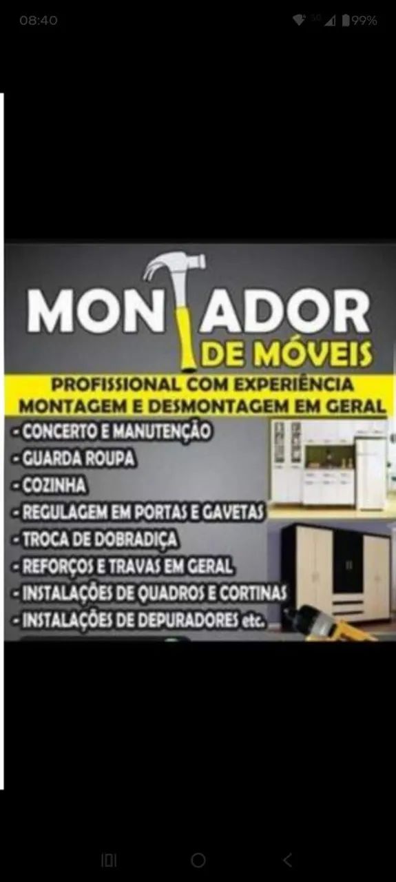 Montador profissional!