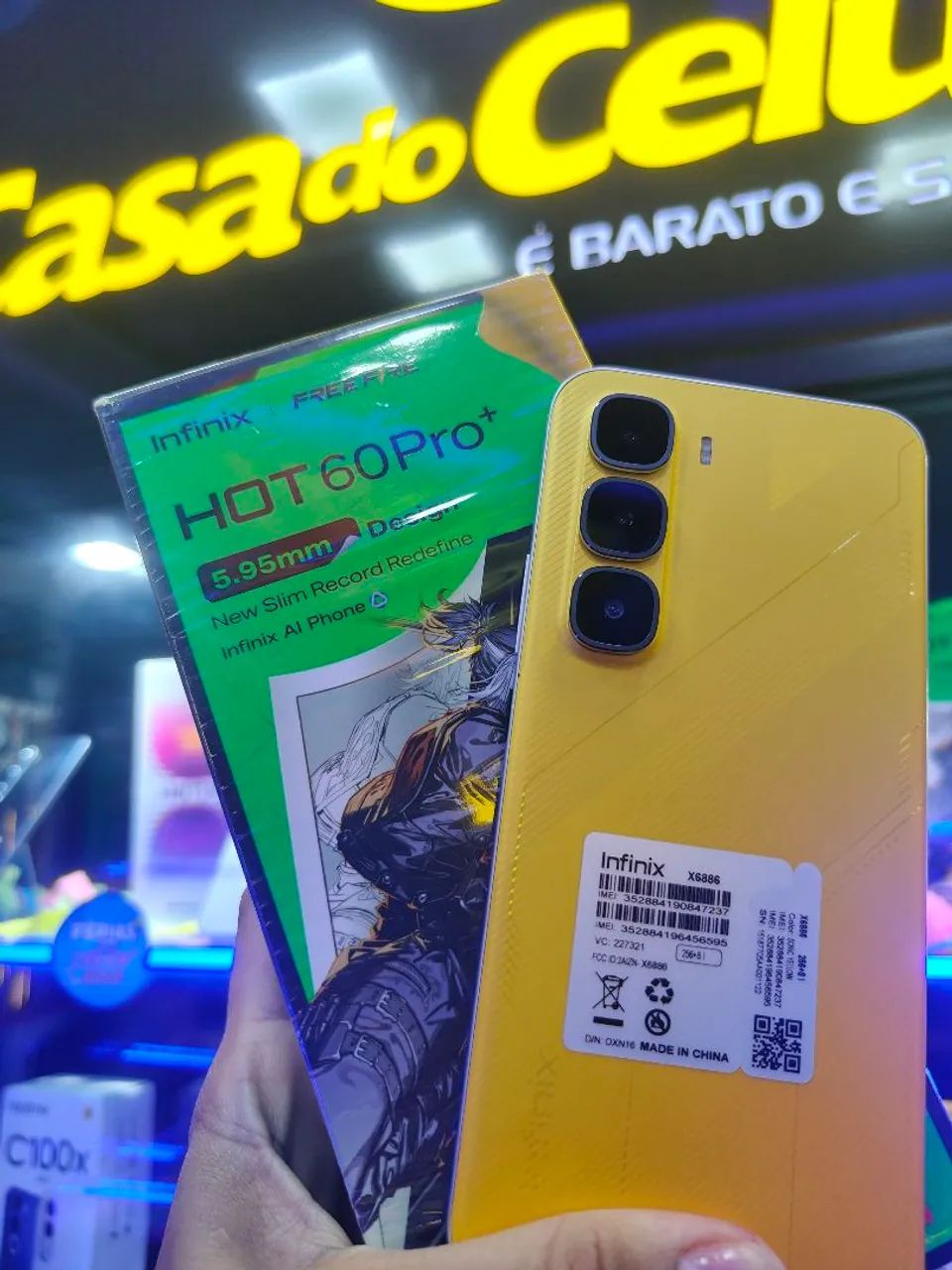 VENDO CELULAR NOVO NA CAIXA  - Foto 2