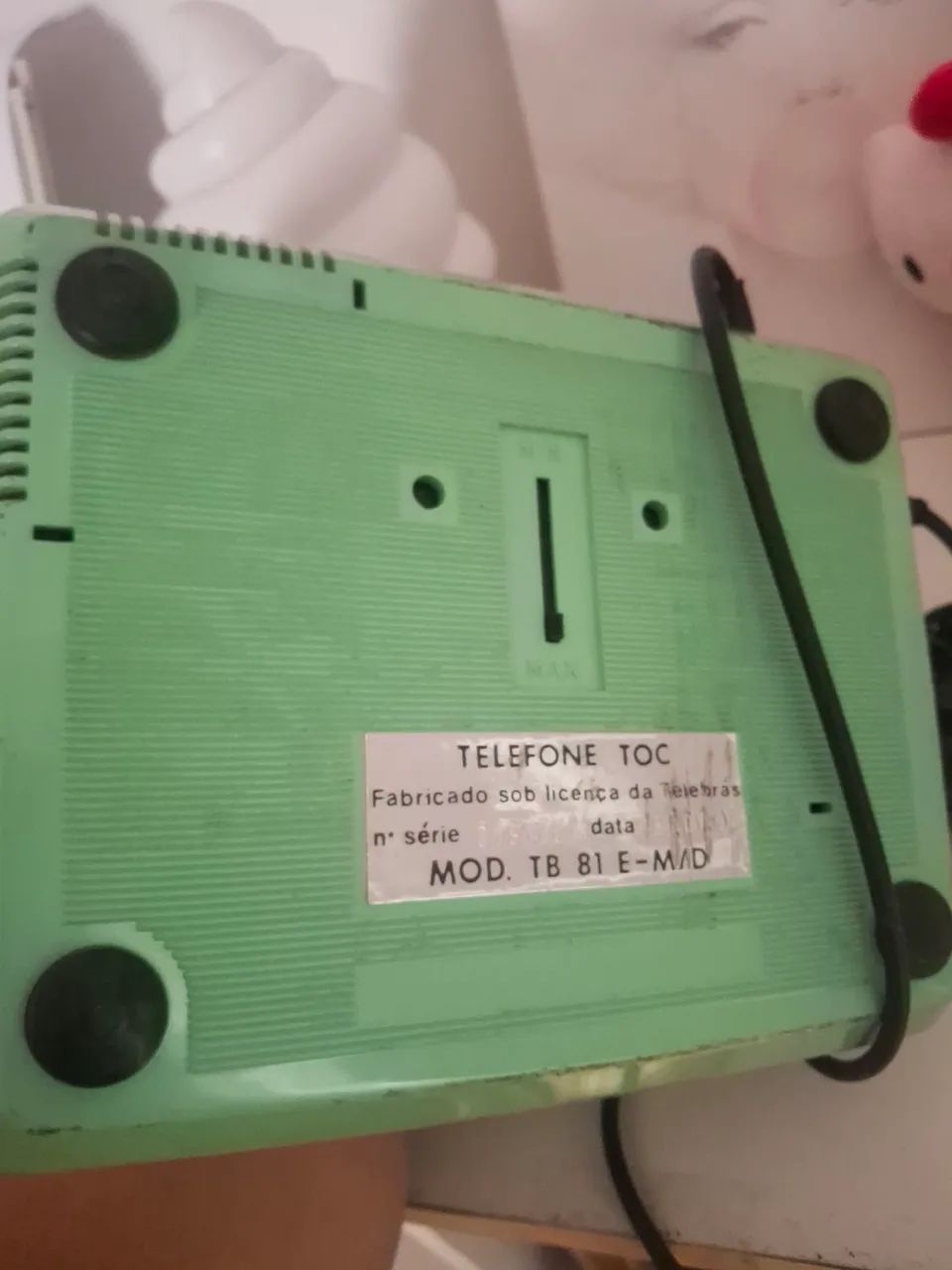 Telefone vintage antigo de disco marca multiel - Foto 2
