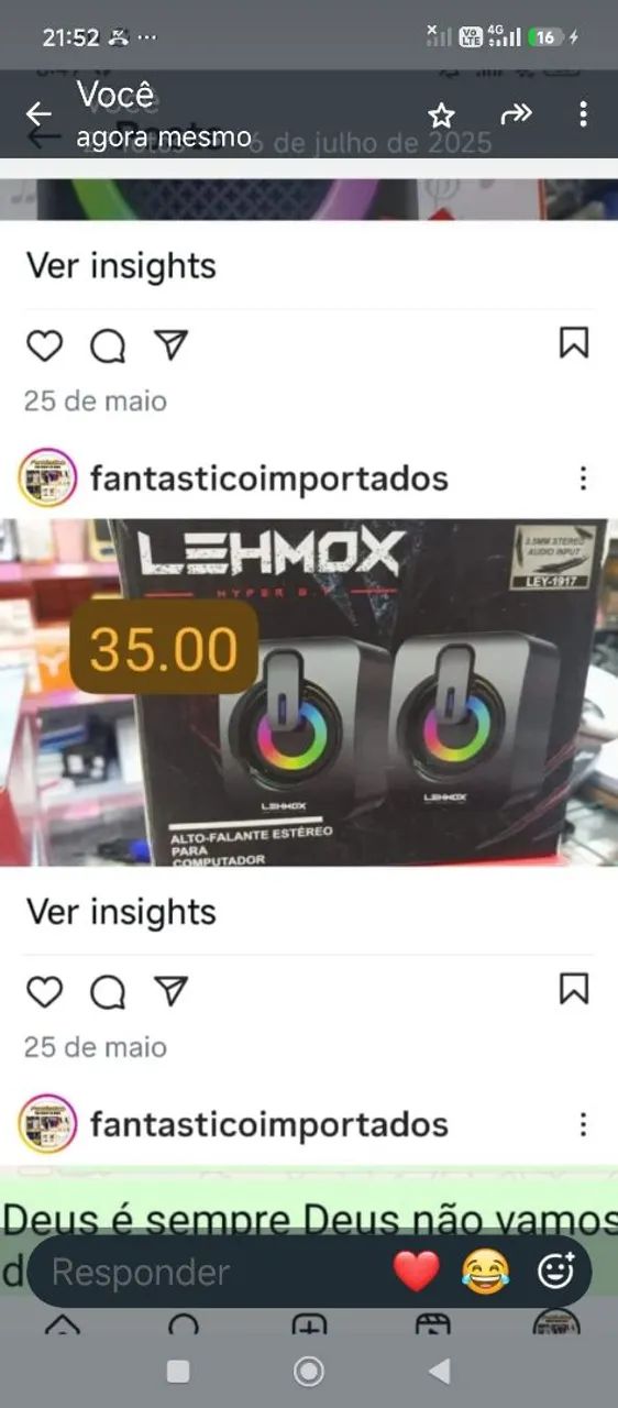 Kit de 2 caixas de Som p PC MUITU BOA 