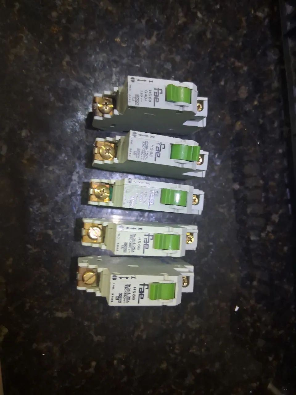 FAE brand single-pole circuit breaker, sold per unit