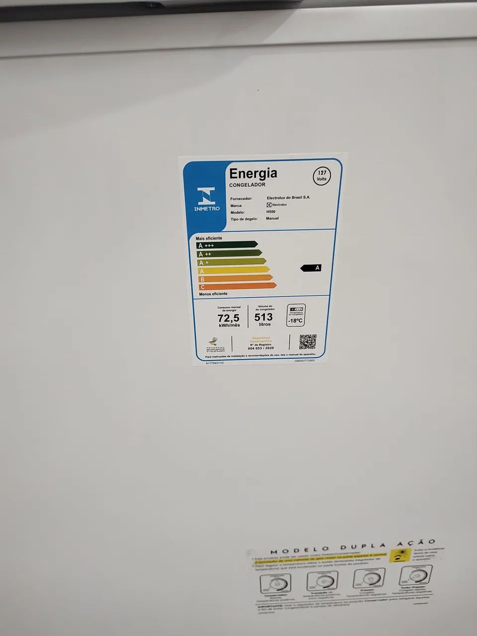 Freezer Novo 513 litros Eletrolux  - Foto 2