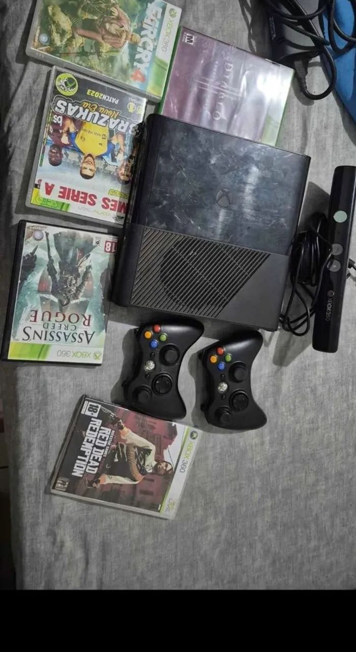 Xbox 360 com kinect 