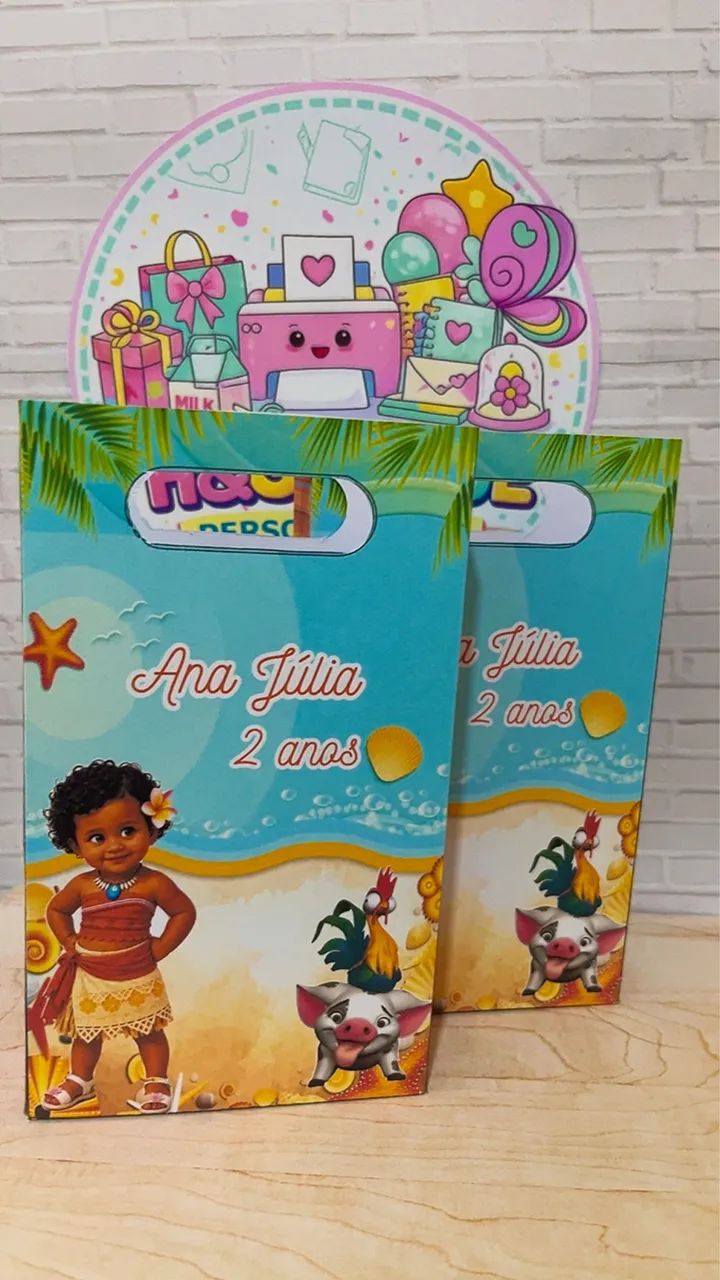 Sacolinha P personalizada 