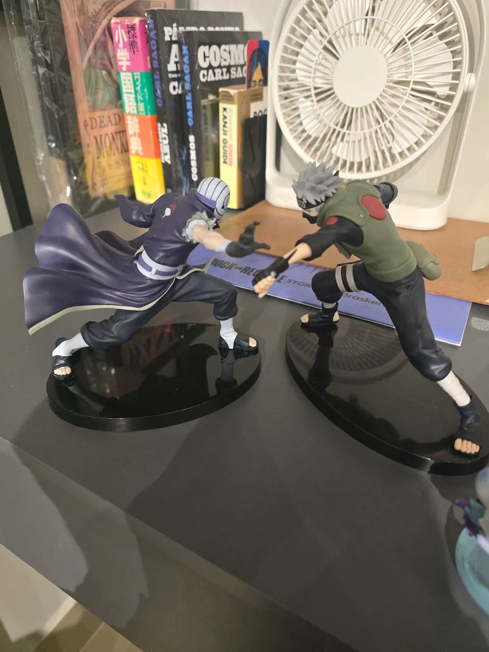Figure Kakashi e Obito Vibration Stars - Naruto