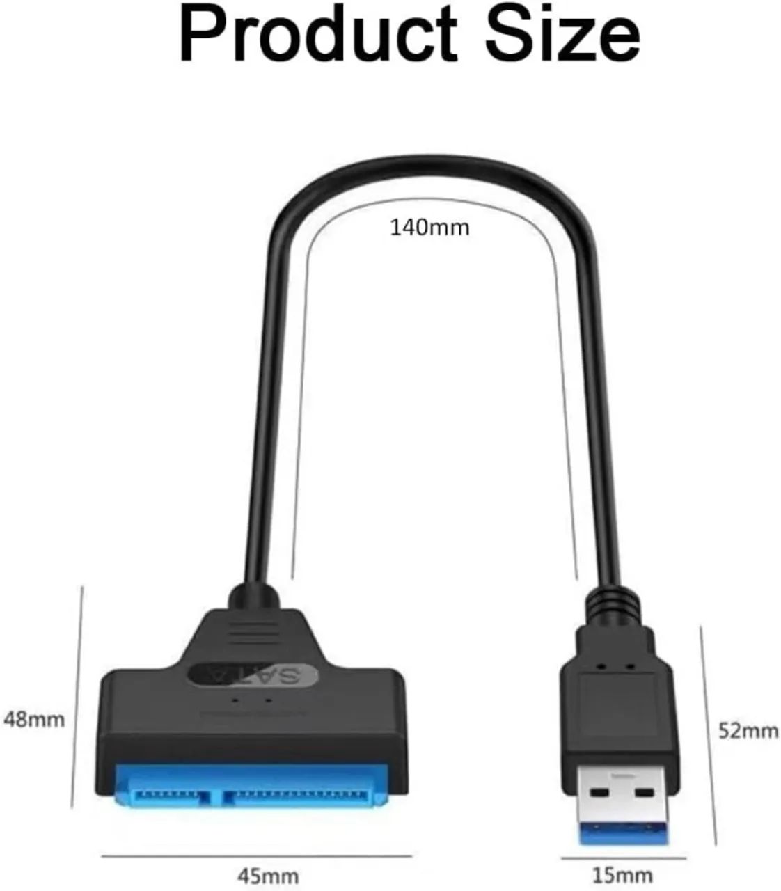 Cabo Adaptador Sata P/USB 3.0 - Foto 4