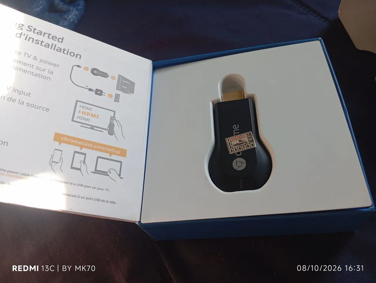 Chromecast (exatamente como nas fotos)