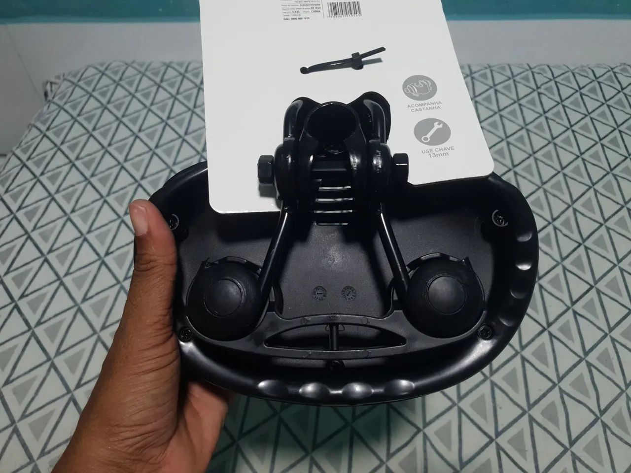 Sela bicicleta geltech gel confortável  - Foto 3