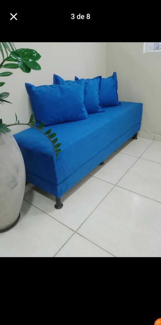 Sofanete de luxo Sofá cama com pes