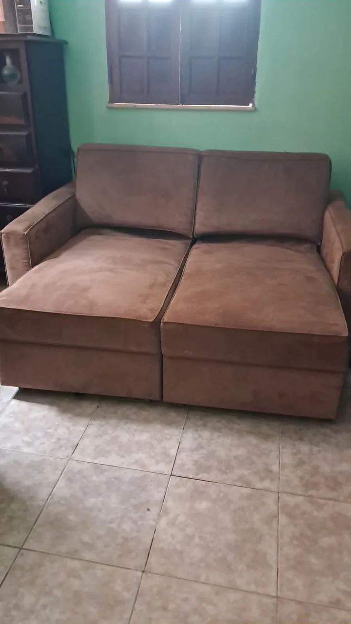 Sofá retrátil 2 lugares