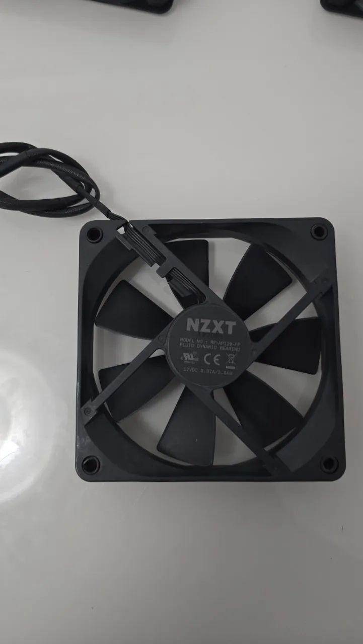 Kit 3 Fan Nzxt 120mm Usado - Foto 2