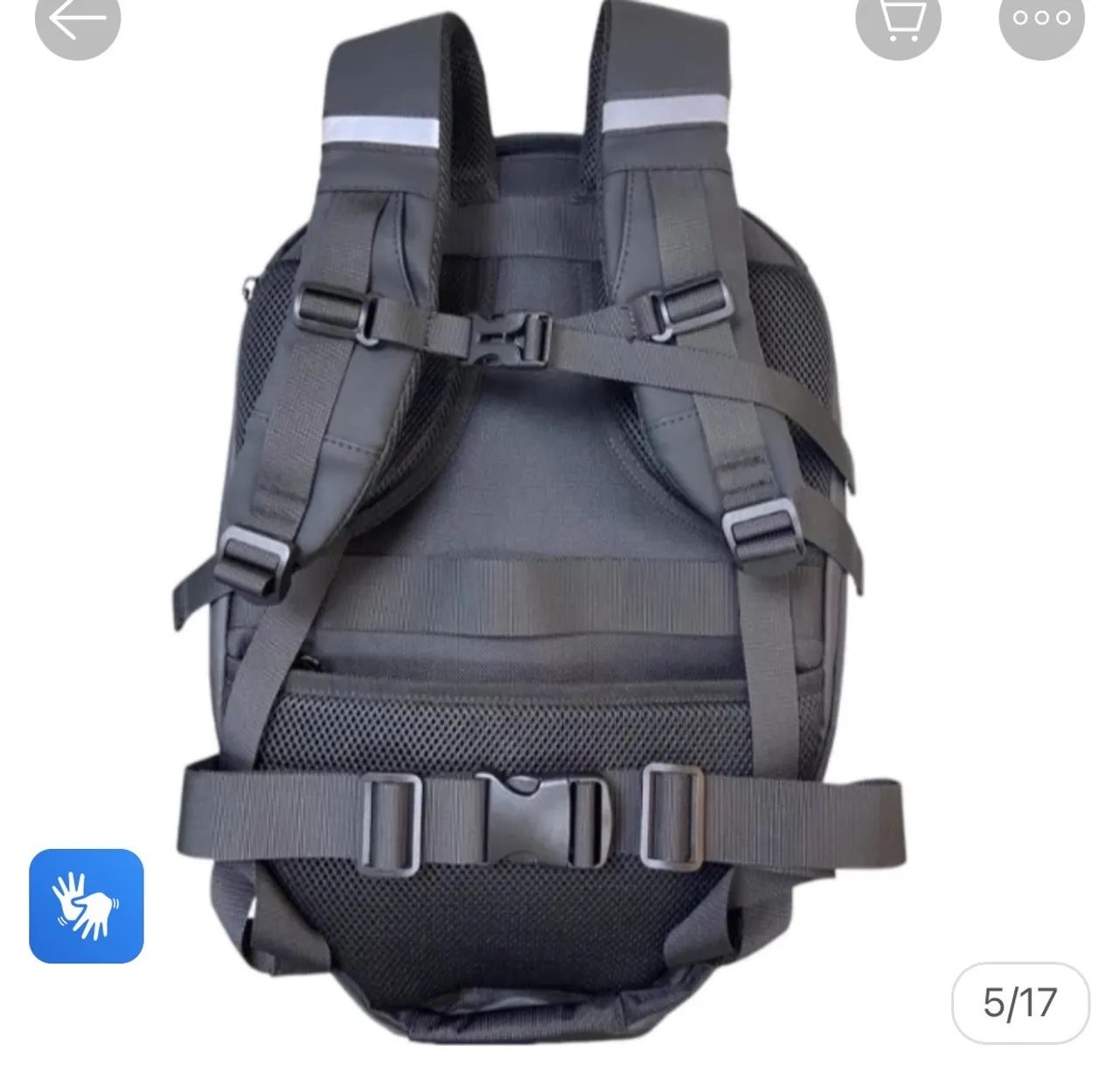 Mochila com led para moto  - Foto 4