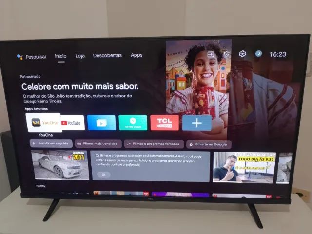 Smart TV Full HD TCL 43S615 LED Android HDR Bluetooth 43" - Foto 3