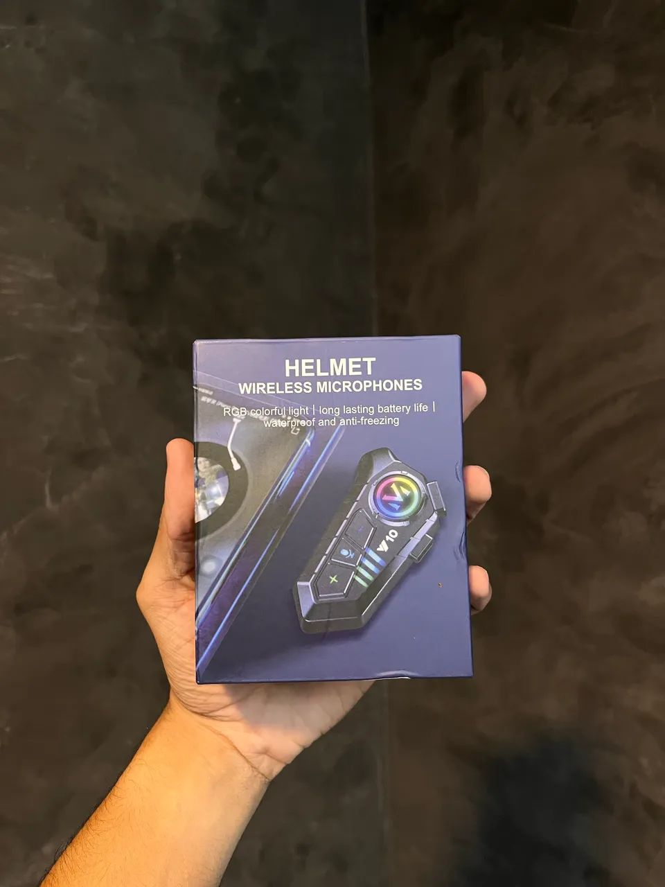 Fone de Ouvido de Capacete Moto Bluetooth