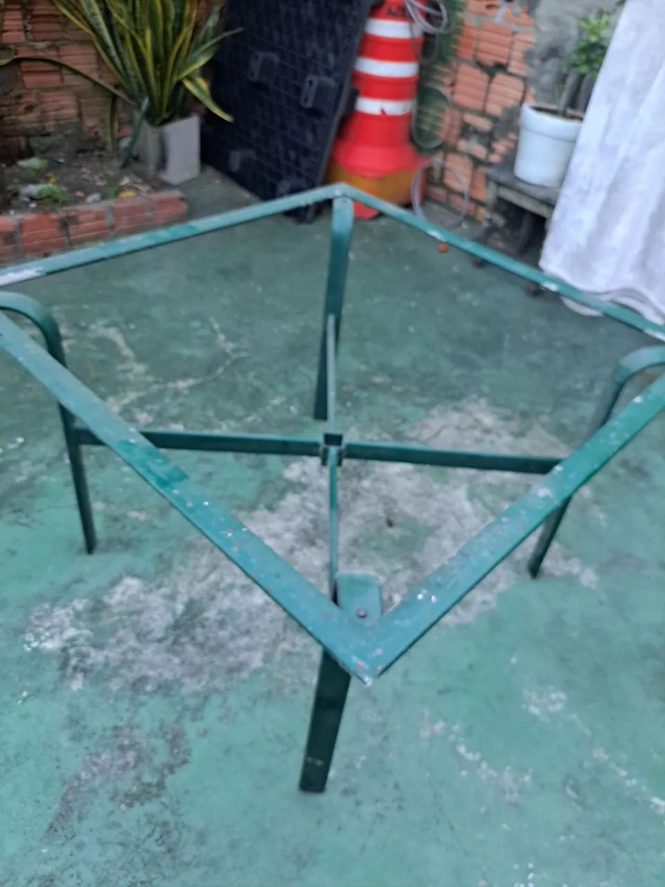 Mesa de alumínio 