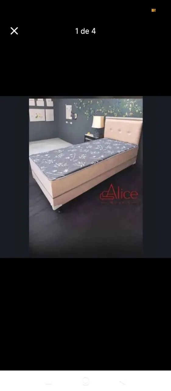 PROMOÇÃO CAMA BOX SOLTEIRO 