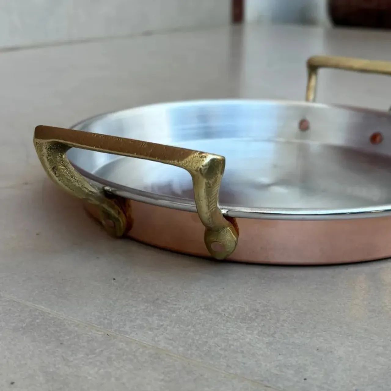 Frigideira de alças de cobre - Foto 4