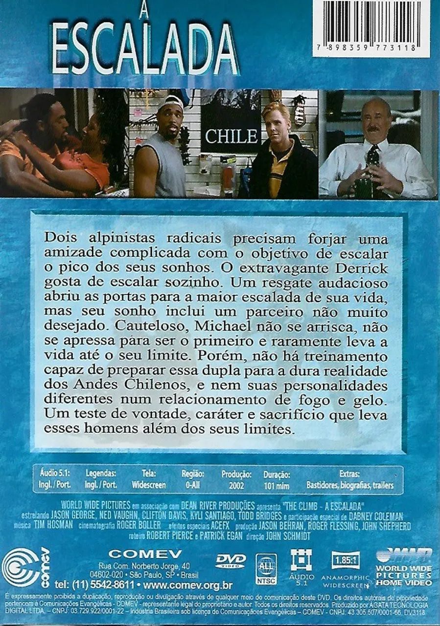 DVD A Escalada - WWP Home Video - Foto 2