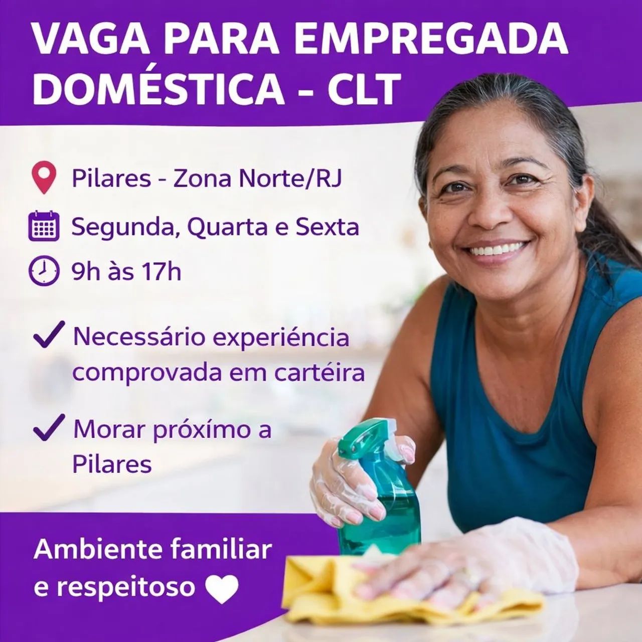 CONTRATO EMPREGADA DOMÉSTICA - PILARES