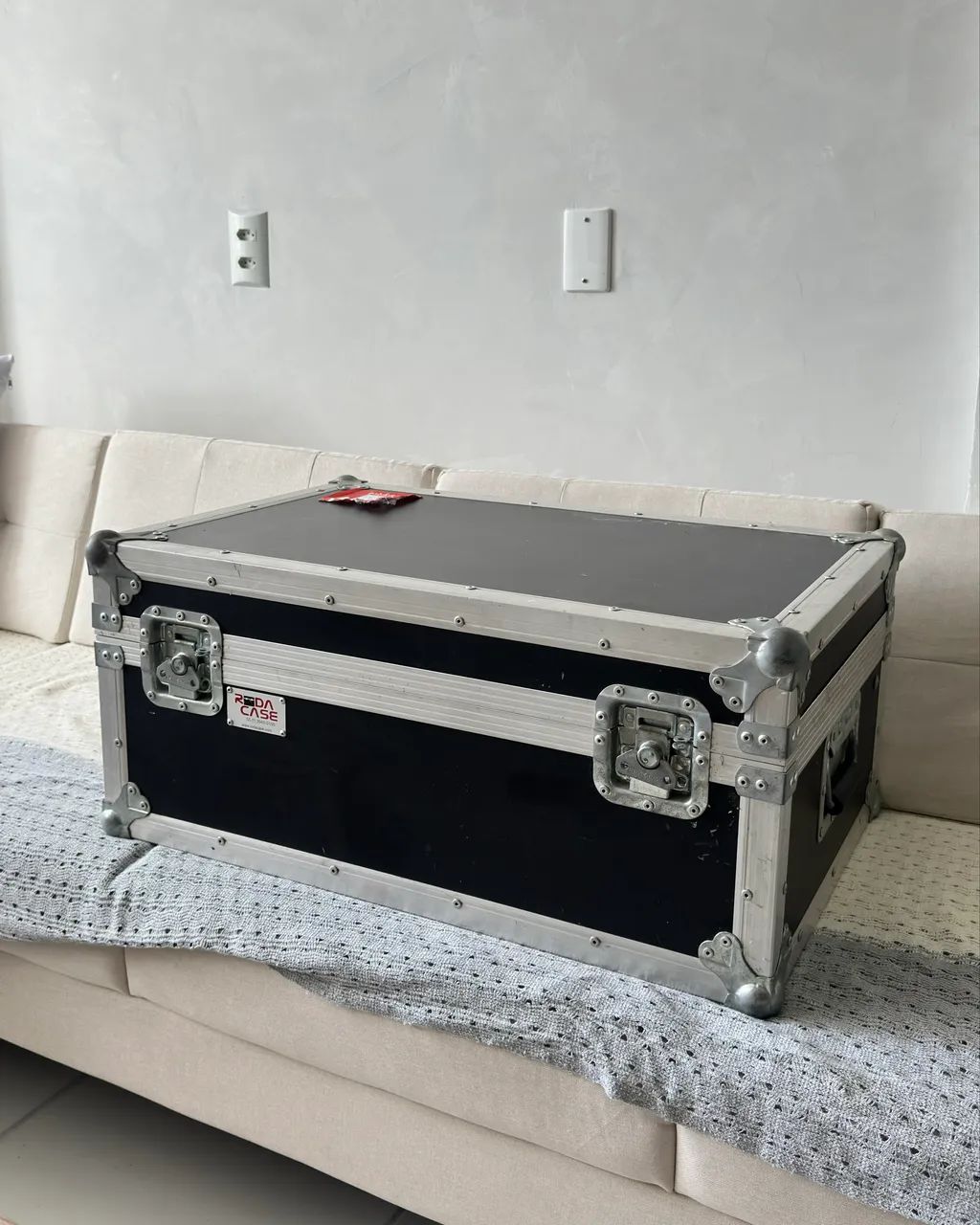 Flight case profissional para cabeçotes de guitarra e baixo 