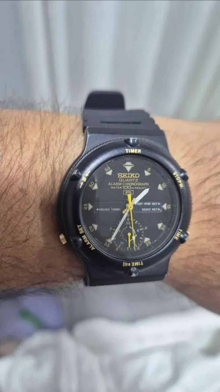 Relógio SEIKO 5 SPORT  V600   -  RARIDADE - Foto 3