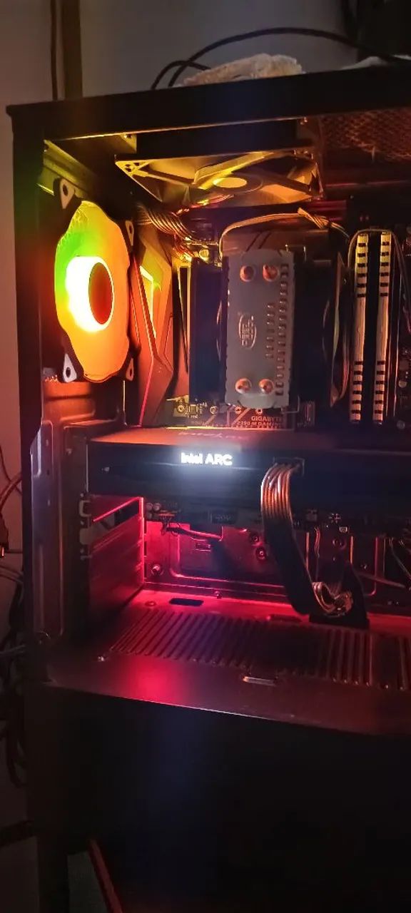 Placa mãe e processador