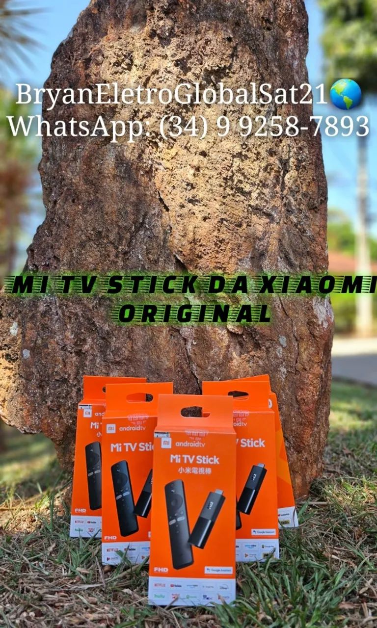 Aparelho Mi TV STICK FULLHD da Xiaomi