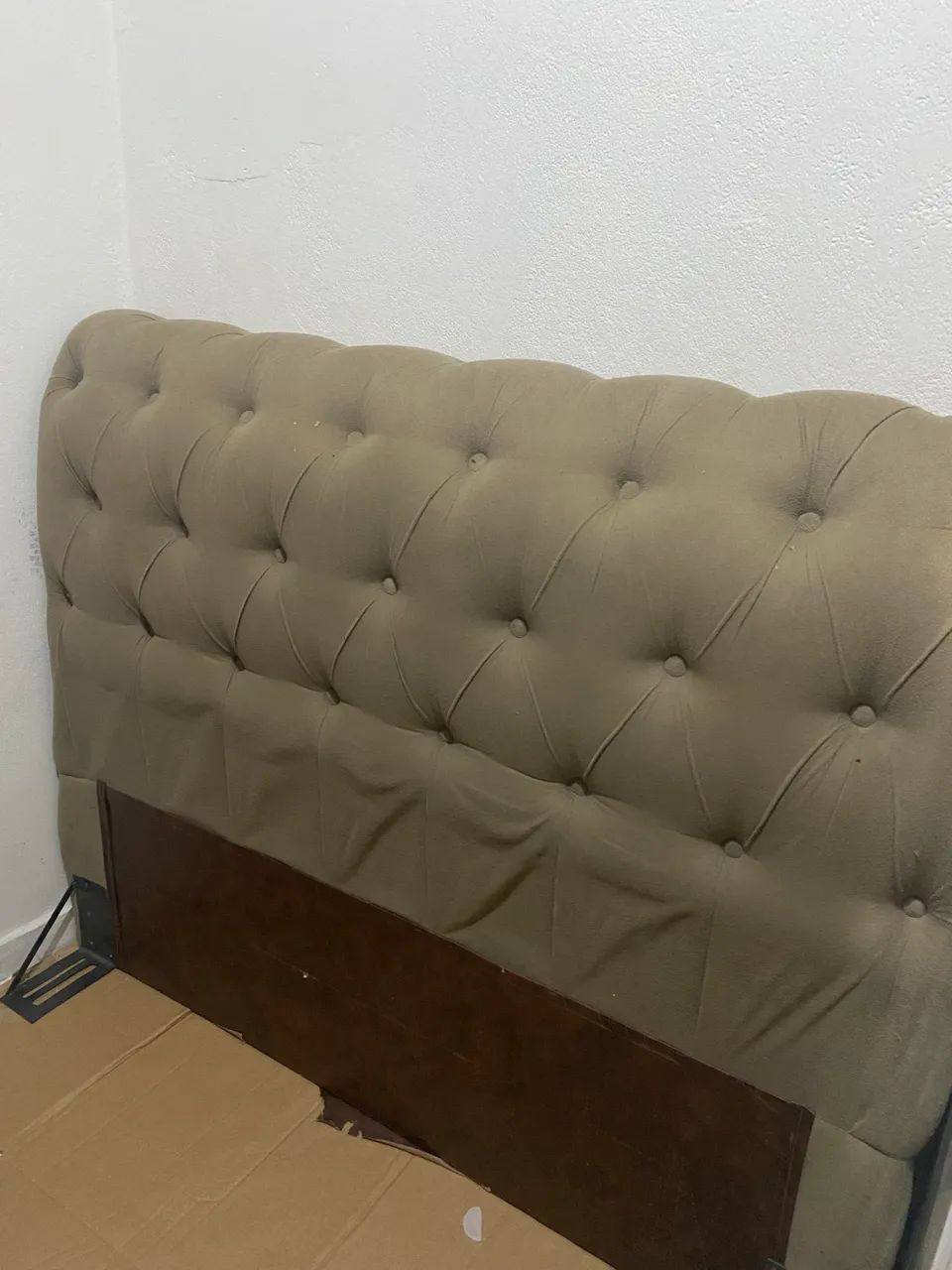 Vendo cama casal padrão completa