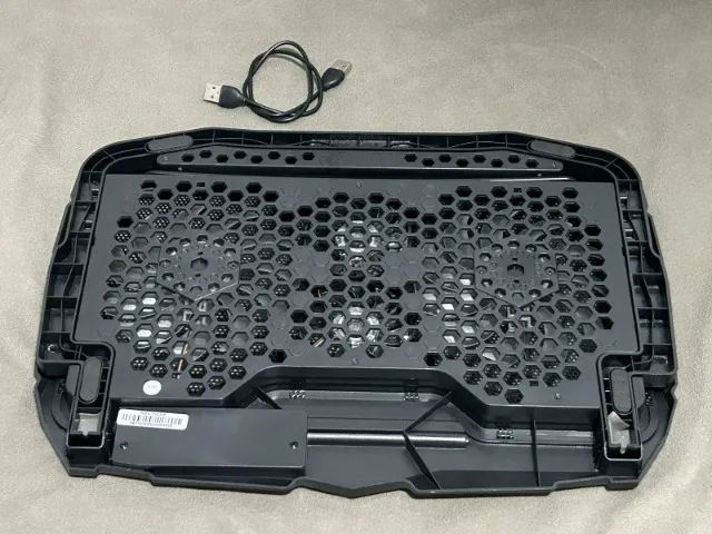 SUPORTE C3TECH NOTEBOOK LAPTOP C/ 4 COOLERS e CONTROLE DE VELOCIDADE - Foto 6