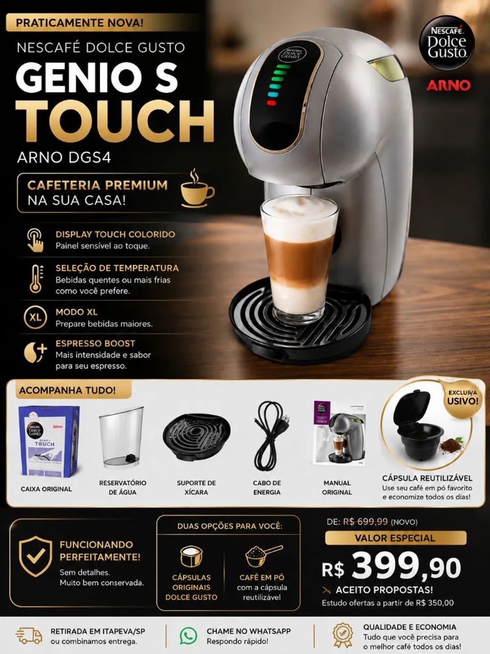 Cafeteira Dolcegusto
