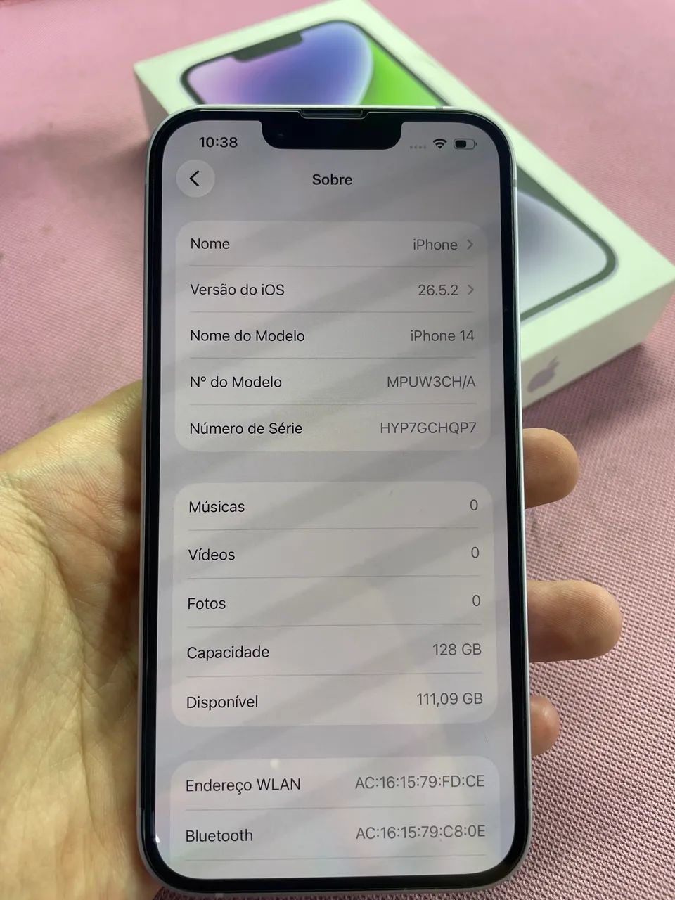 Iphone 14 128Gb Purple - Foto 4