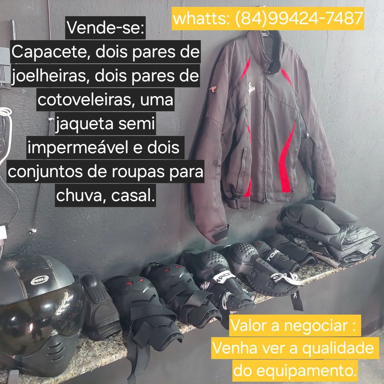 Acessorios e roupa para Motociclista - Foto 3