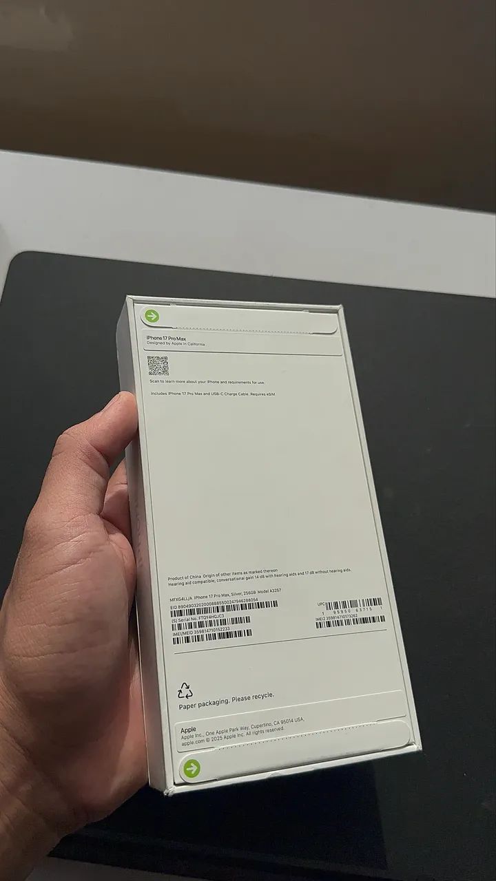 iPhone 17 Pro Max 256GB NOVO  - Foto 3