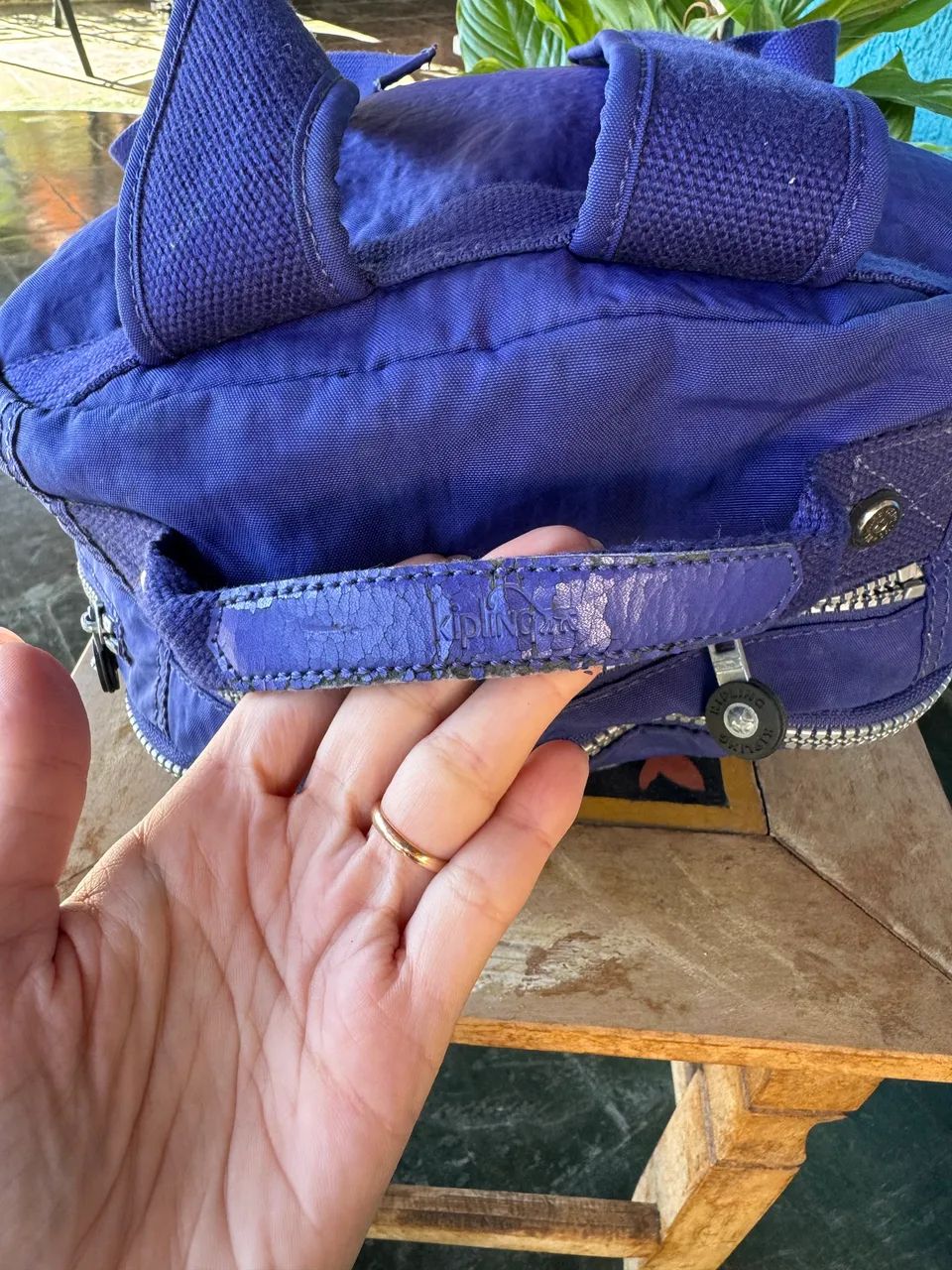 Mochila Kipling sem macaco  - Foto 4