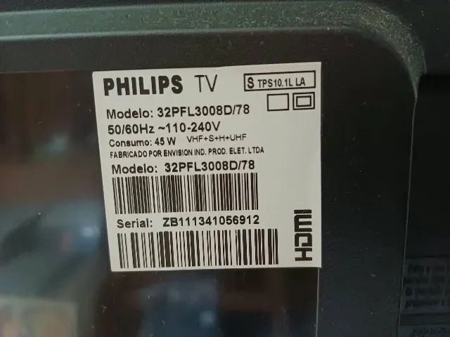 TV Philips 32' em ótimo estado, funcionando. Não é SmartTV. - Foto 2