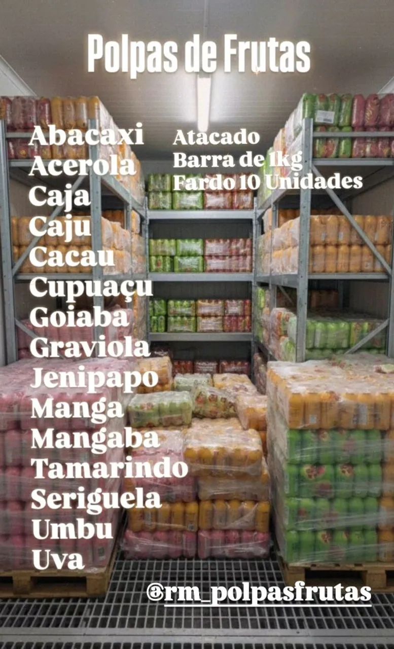 Polpas de Frutas - Atacado