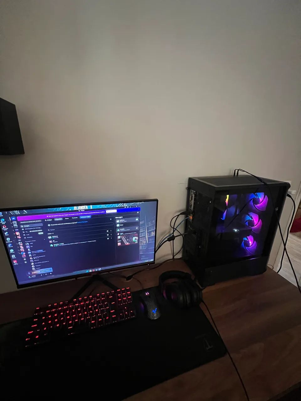 PC GAMER  rx7600 e ryzen 5600 IMPECÁVEL (oportunidade)