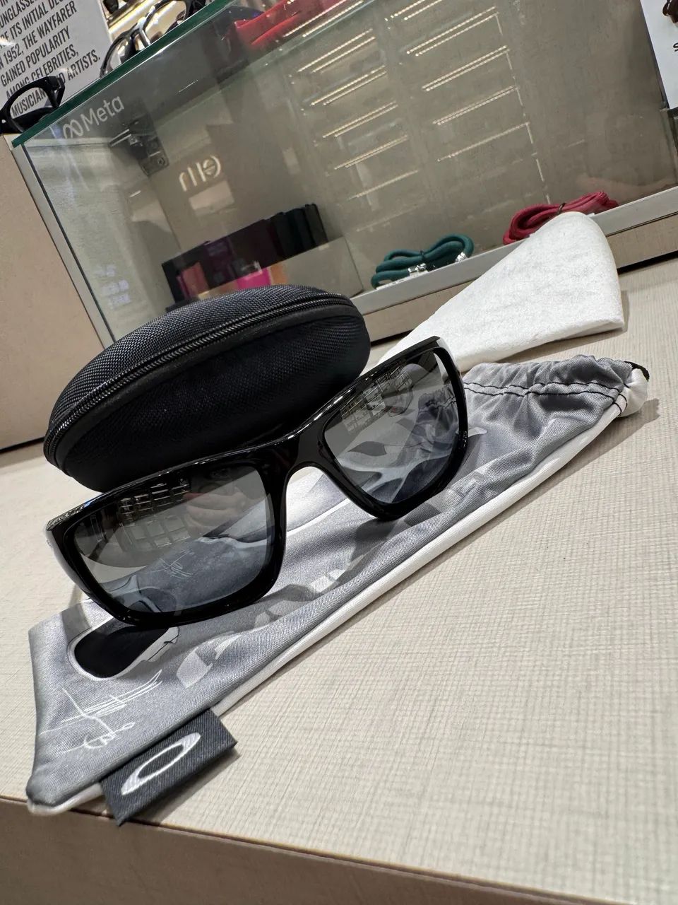 Oakley Canteen OO9225-01 Polarizado Original + Case e Microbag - Foto 5