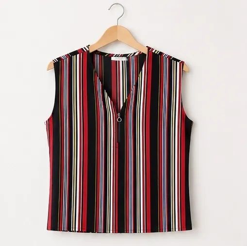 camisa listrada feminina 