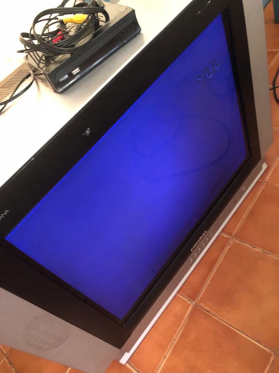 Tv de tubo antiga de 29 polegadas bem grande com convensor digital  - Foto 4