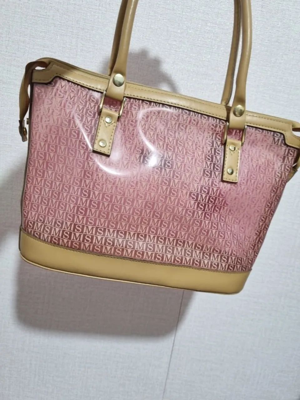 BOLSA ROSADA MONICA SANCHES DE OMBRO - Foto 3