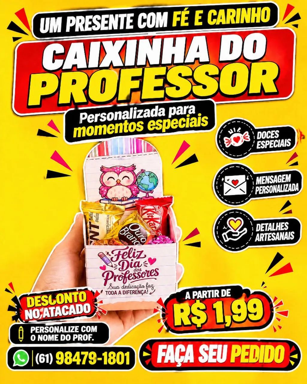 Dia dos Professores, Presente, Lembranças - Foto 2