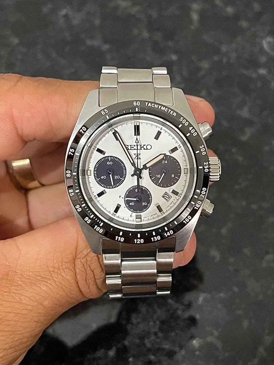 Relógio seiko speedtimer