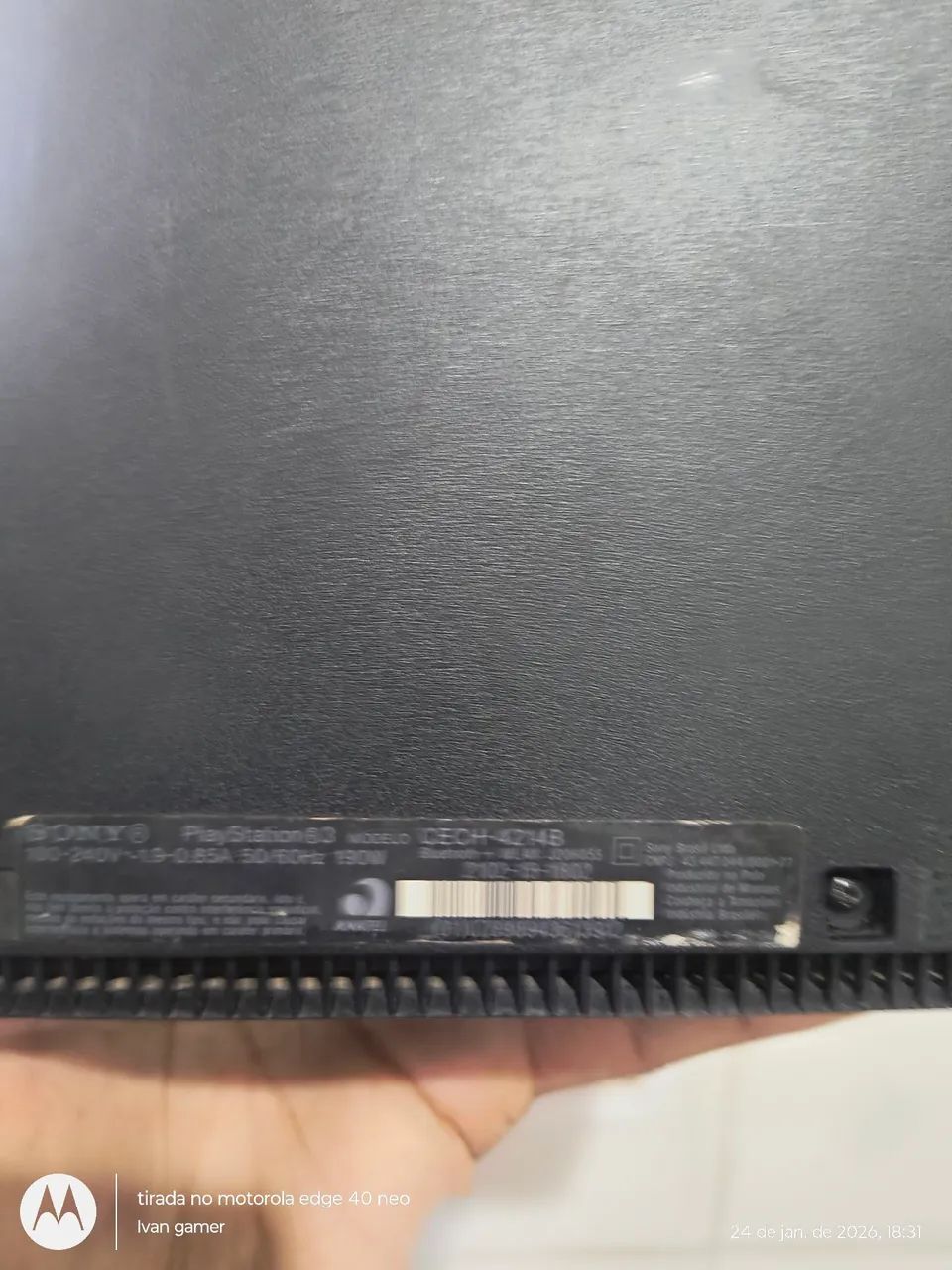 PS3 super slim na caixa  - Foto 4