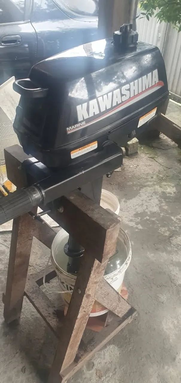 Motor KAWASHIMA KM3-T 3hp - Ótimo para caiaques - Foto 2