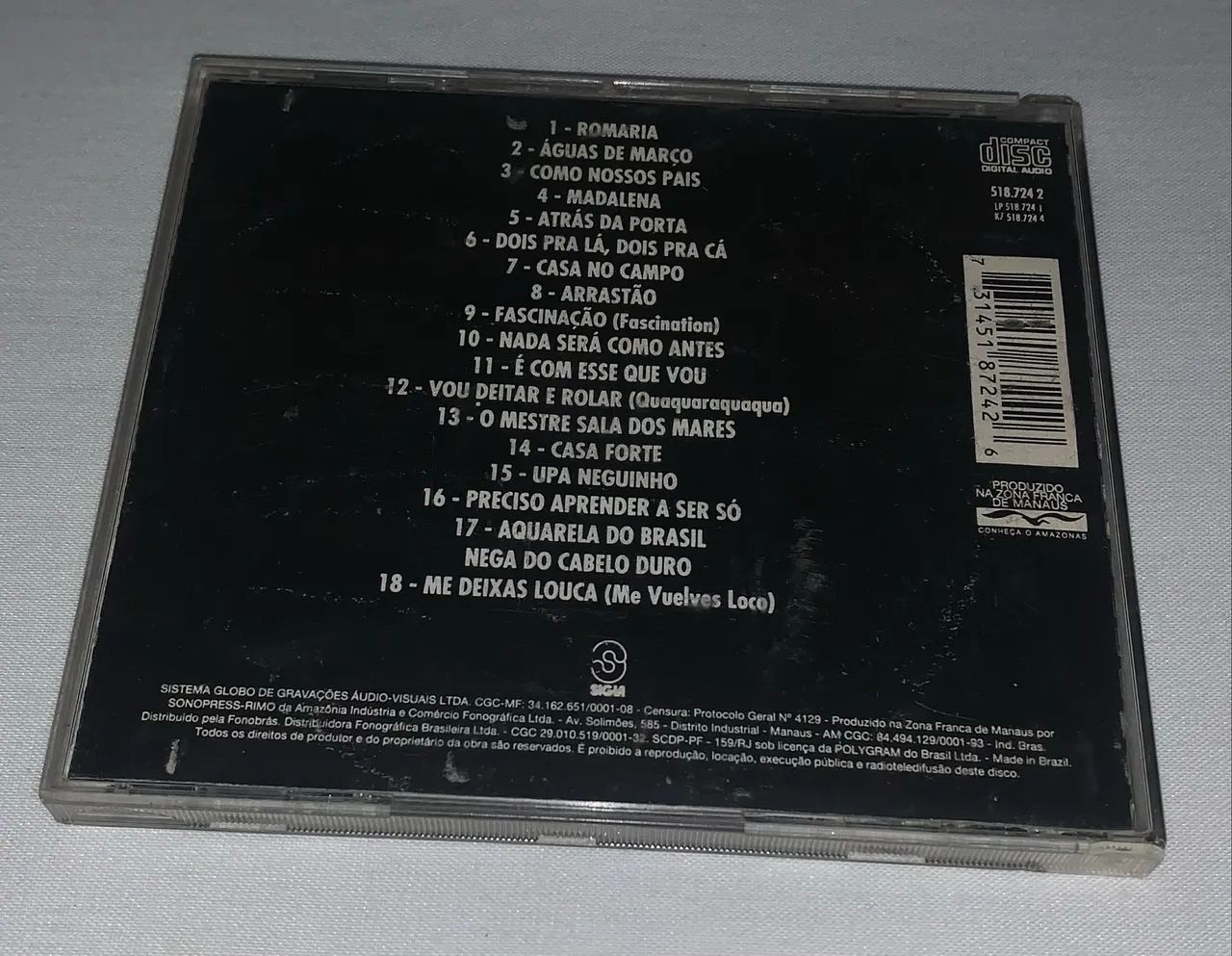 Cd Elis O Mito estado da mídia  impecável  - Foto 5