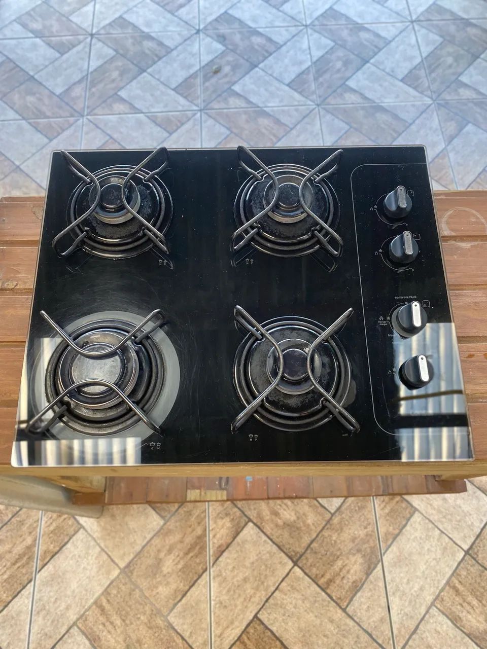 Cooktop Consul 4 Bocas Vidro Temperado - Funcionando Perfeitamente - Foto 5